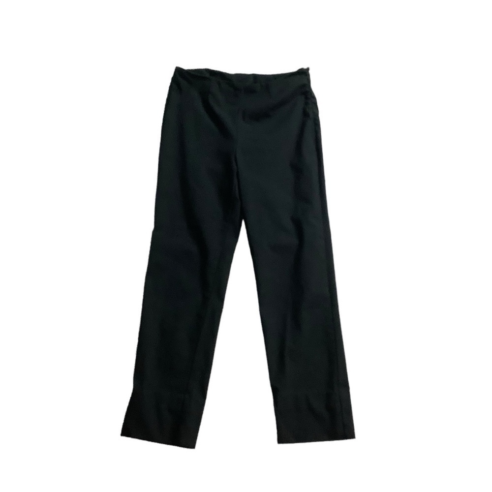 Nina McElmore Black Side-zip Ankle Pants Size 10